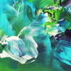 Emerald City 30”x72” - Paresh Nrshinga Abstract Art