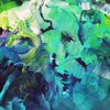 Emerald City 30”x72” - Paresh Nrshinga Abstract Art