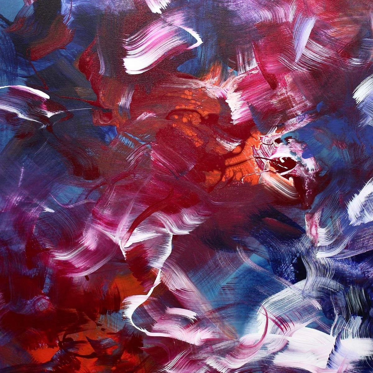 Waiting For A Star To Fall 30”x72” - Paresh Nrshinga Abstract Art