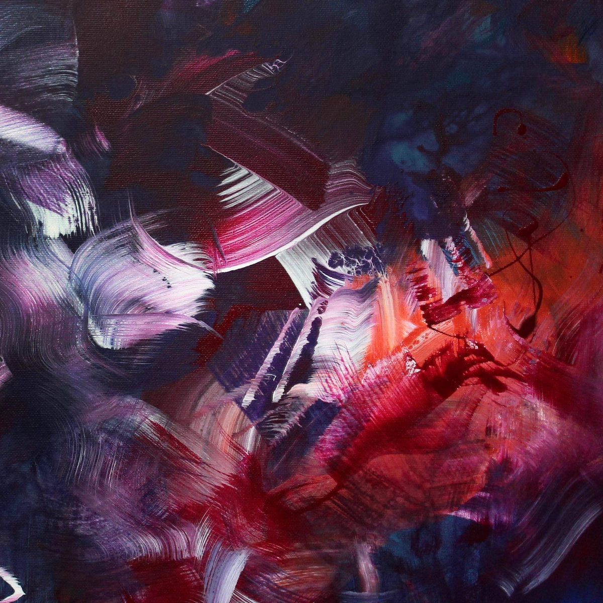 Waiting For A Star To Fall 30”x72” - Paresh Nrshinga Abstract Art