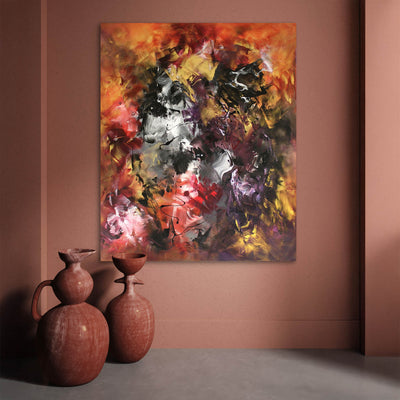 The World To Come by Paresh Nrshinga displayed in a contemporary interior
