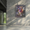 Contemporary abstract wall art, extra large fluid painting ideal for living room or office