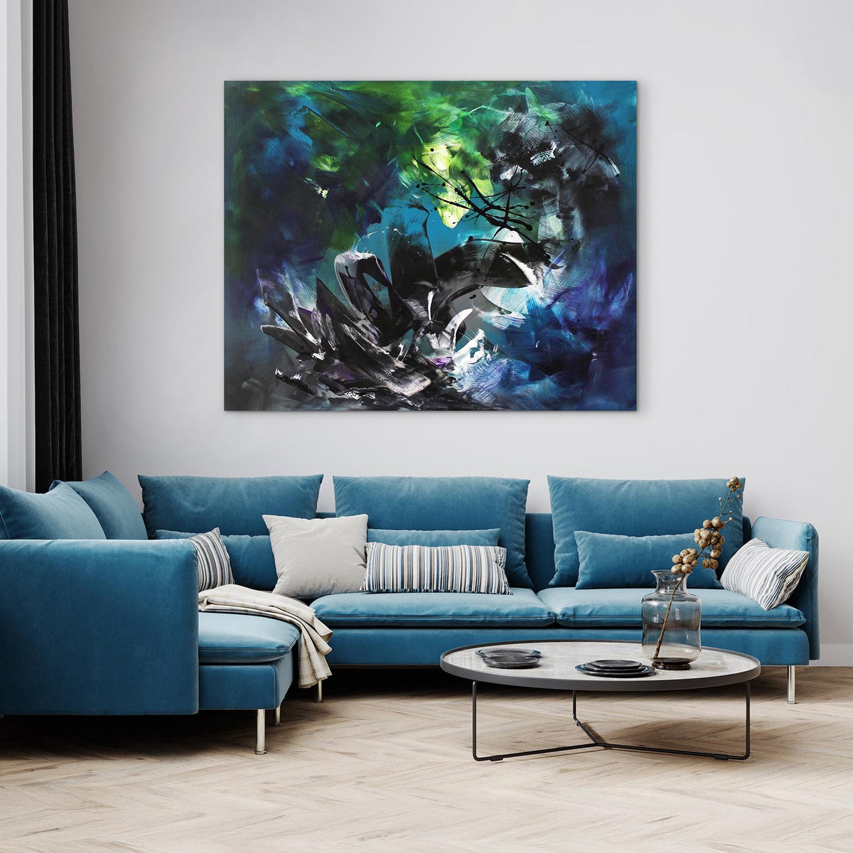 extra large wall art painting for living room