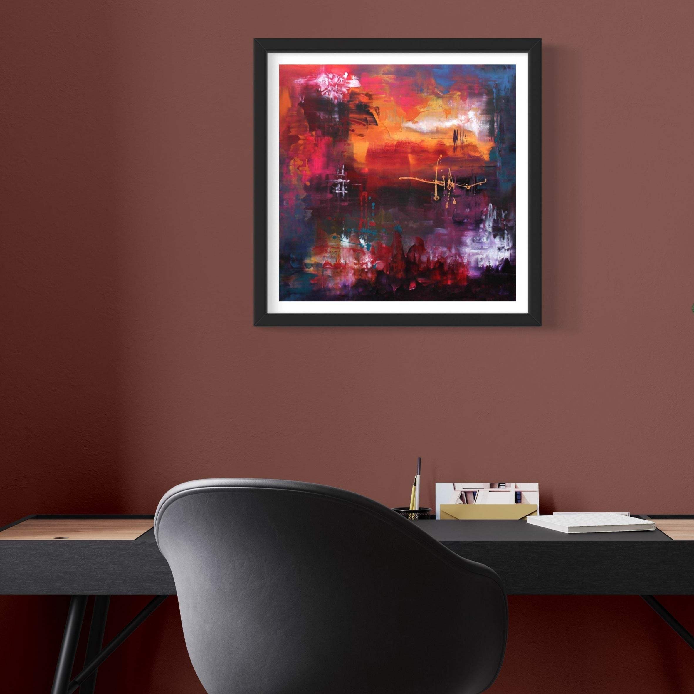 "Indigo Paradise" Signed Edition Art Print