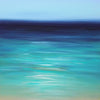 Tranquil seascape | Vibrant abstract ocean painting