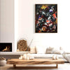 large abstract art for living room, modern paintings, large canvas art, living room art, wall decor, Eternal Note I 100x130cm - Paresh Nrshinga Abstract Art