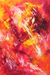 Large abstract canvas, huge abstract paintings, abstract wall art for sale, large art for liv9ing room, Finding Yourself 80x120cm - Paresh Nrshinga Abstract Art