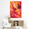 Large abstract canvas, huge abstract paintings, abstract wall art for sale, large art for liv9ing room, Finding Yourself 80x120cm - Paresh Nrshinga Abstract Art