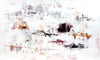 beige and white abstract landscape for living room, large canvas paintings