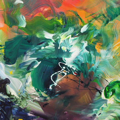 oversized original art - Paresh Nrshinga Abstract Art