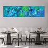 Aqua Dreamscape 24”x90” - Paresh Nrshinga Abstract Art