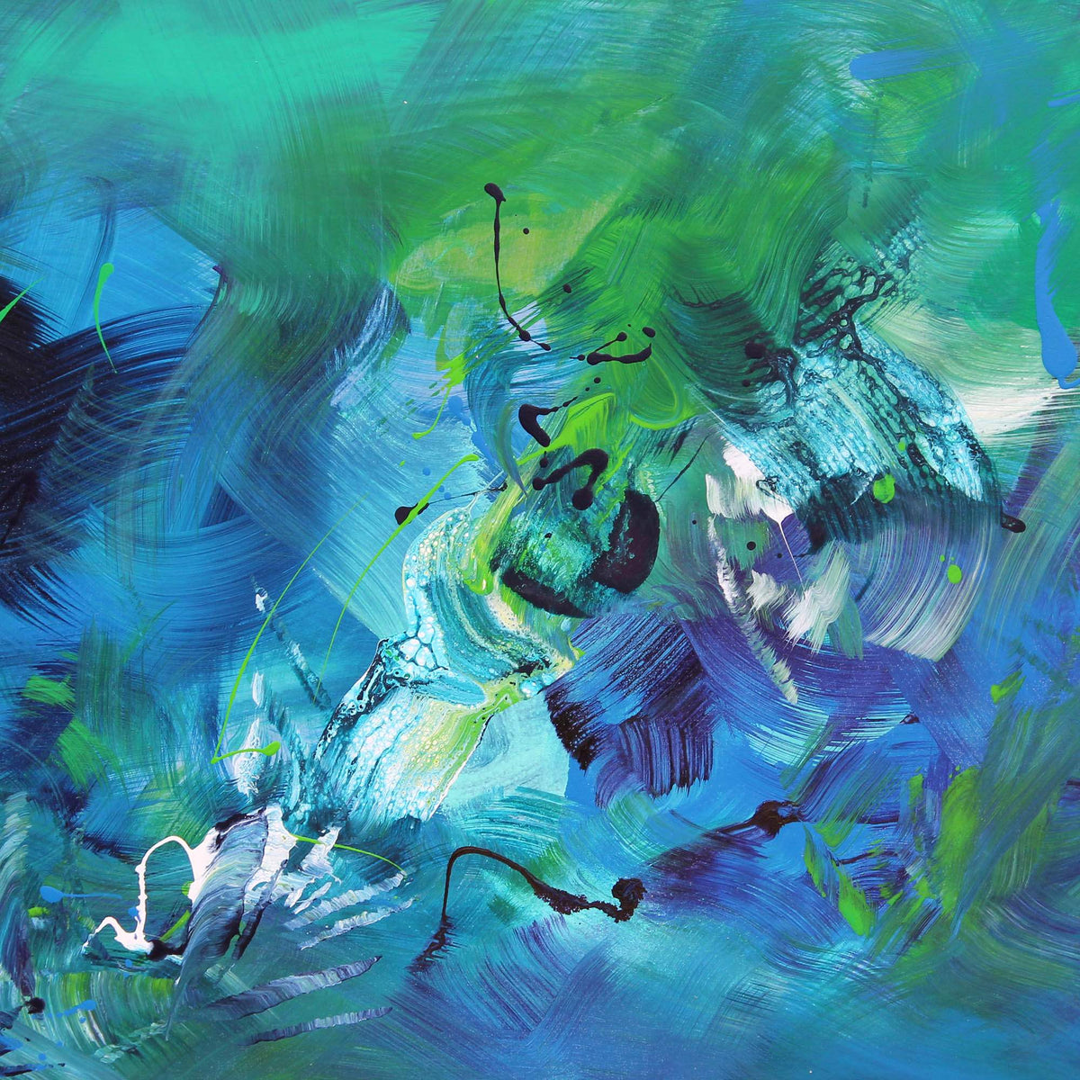 Alternate view of Aqua Dreamscape by Paresh Nrshinga
