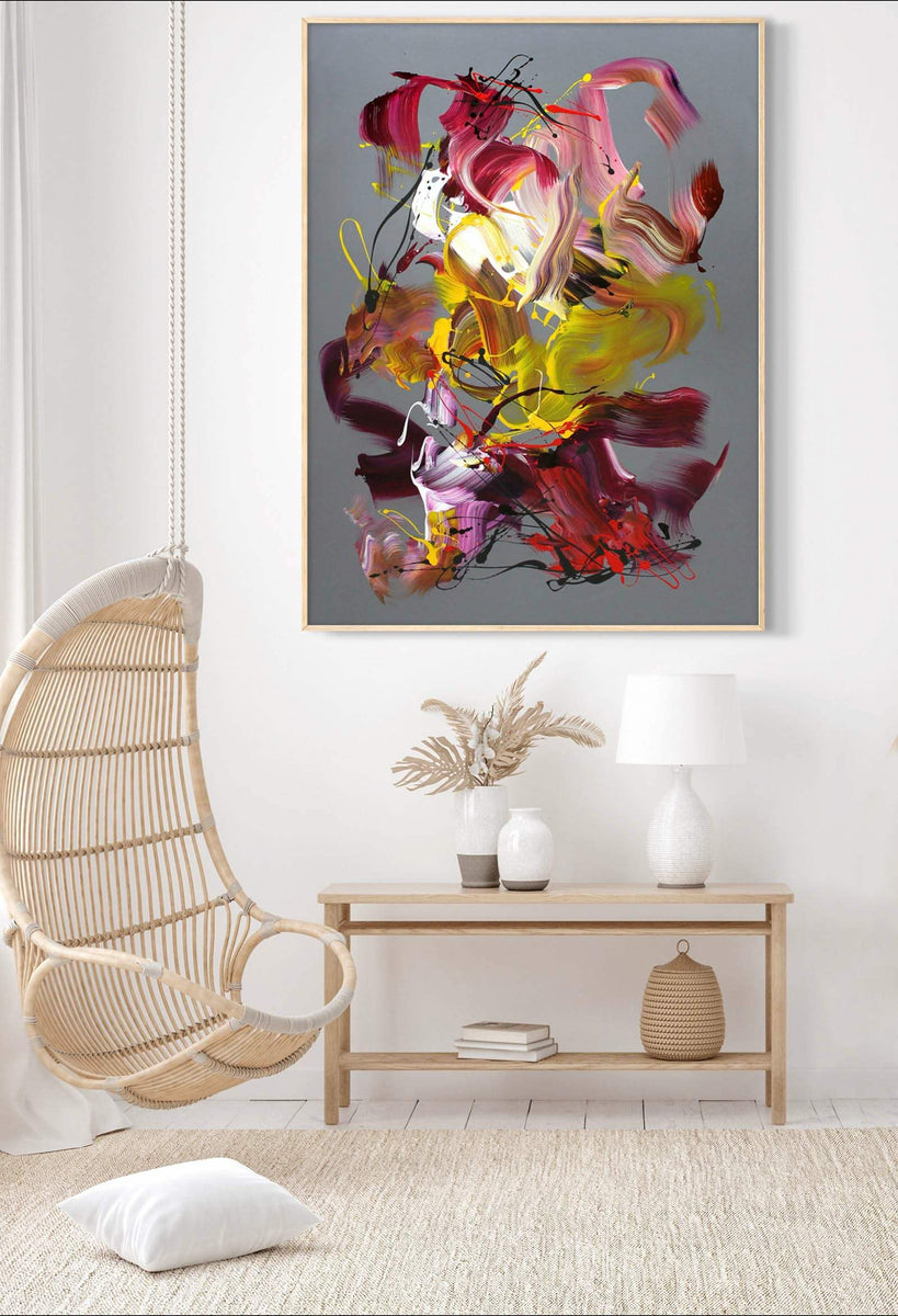 Statement Art | Inner Flow 36x48” – Paresh Nrshinga Abstract Art