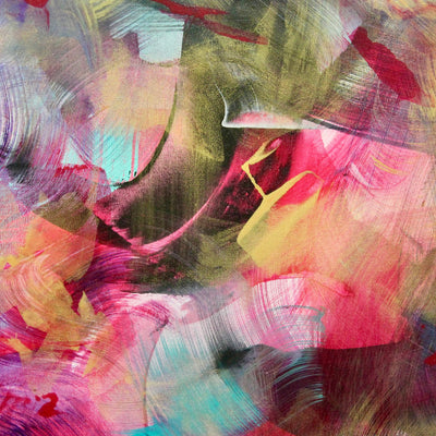 Luxury contemporary abstract canvas artwork for office space