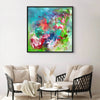 buy large canvas painting Summer in April by paresh nrshinga, original painting, modern art for sale, large canvas art