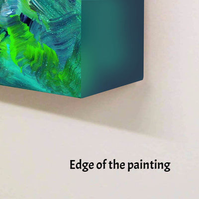 Extra Large Canvas painting | My Fantasy 30x72” - Paresh Nrshinga Abstract Art