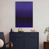 minimalist purple abstract wall art modern style