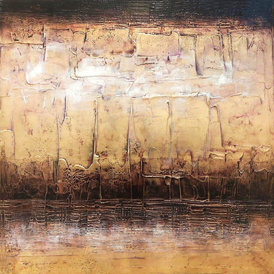 Alternate view of Delta Dawn (mixed media) by Paresh Nrshinga