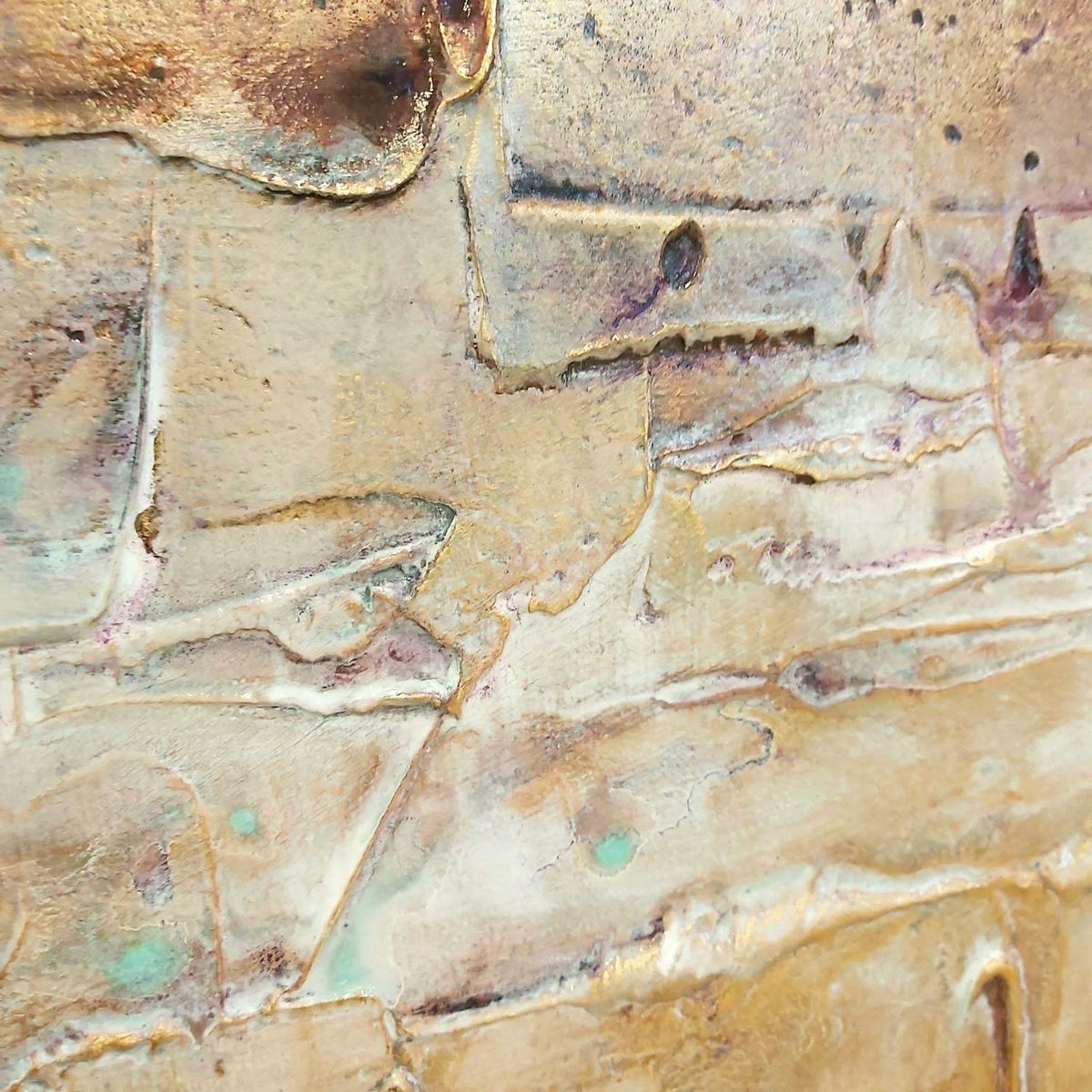 Alternate view of Delta Dawn (mixed media) by Paresh Nrshinga