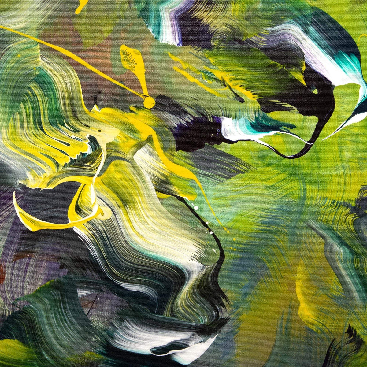 luxury large abstract paintings for interior design