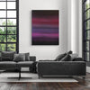 Original abstract painting
Acrylic on canvas
Vertical abstract painting for sale
Rich deep colours of black, grey, taupe, purple and magenta create abstract landscape
Abstract take on landscape Theme
Sides are painted
Signed on the reverse
Ready to hang