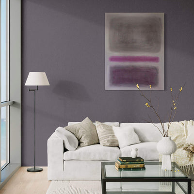 Precious Moments II by Paresh Nrshinga, abstract painting above a white sofa