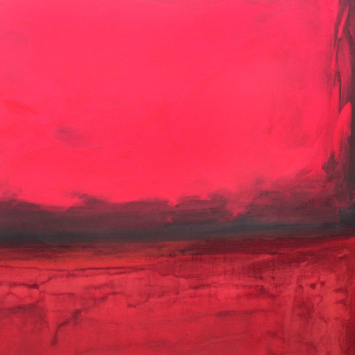 Vibrant Rothko-inspired Abstract Landscape | Fall in Paris 100x130cm