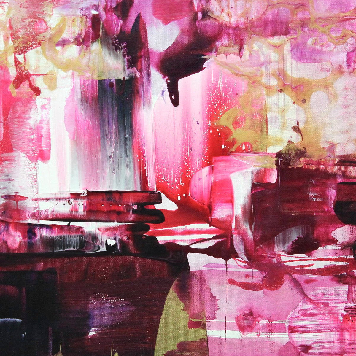 vibrant abstract painting for stylish home decor