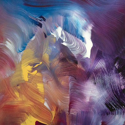 one-of-a-kind large canvas art for collectors and designers