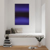 violet abstract canvas art for living room