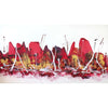 red white canvas art for sale