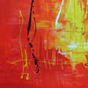 red canvas art