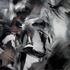 black and white abstract art paintings