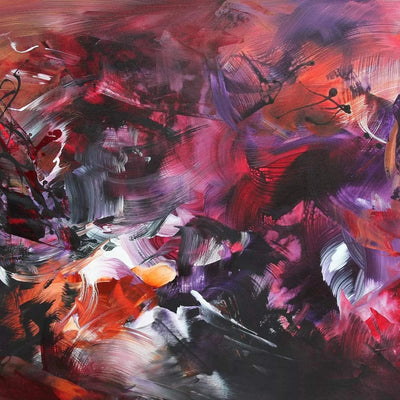 Large Art | Welcome To The World 30x76” - Paresh Nrshinga Abstract Art