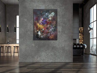 Light The Universe by Paresh Nrshinga displayed in a contemporary interior