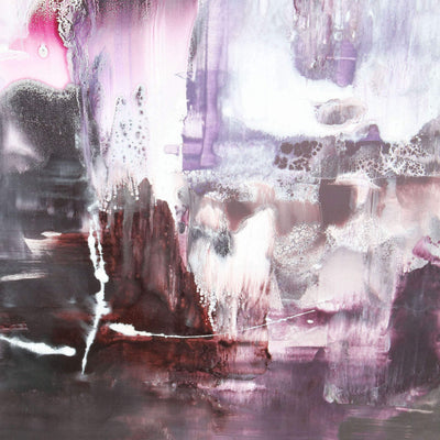 Distant Skies by Paresh Nrshinga, soft abstract landscape with layers of colour