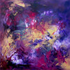Inside Your Heaven, original Magenta, Pink, Purple abstract painting by Paresh Nrshinga.