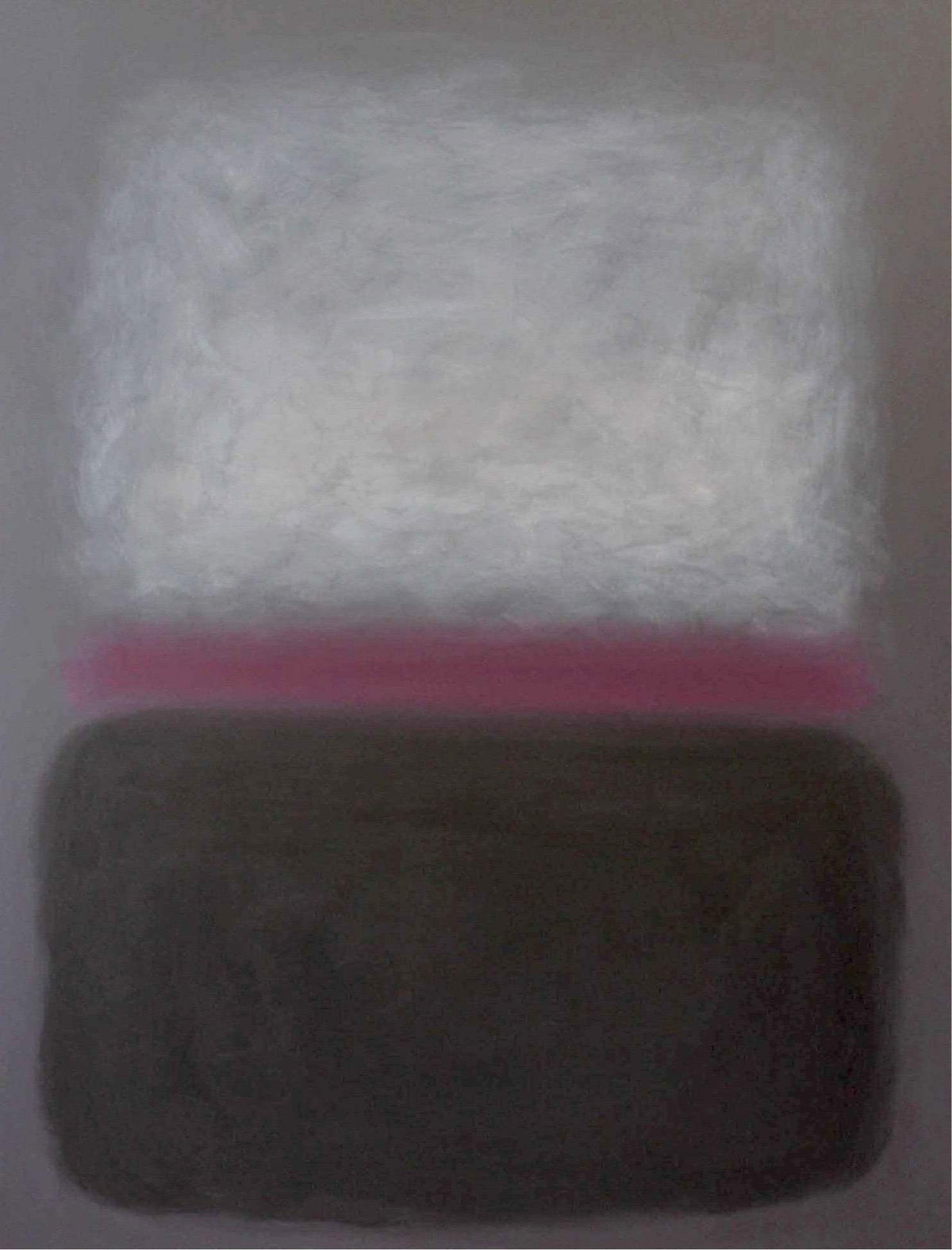 Precious Memories I, original Taupe abstract painting by Paresh Nrshinga.
